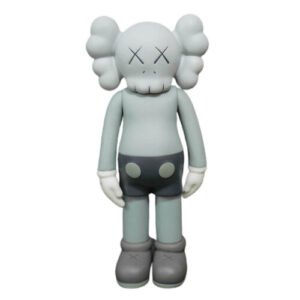 (Gray) Kaws Figures Trendy Collectible Model Art Doll Toys Home Table Decoration Shelf Ornaments Birthday Gift For Kids Adults