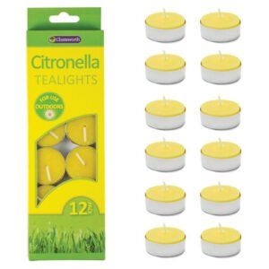 TEALIGHTS CITRONELLA 12PK