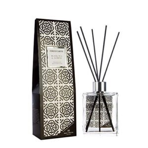 WAX LYRICAL Wax Lyrcal Fired Earth Black Tea & Jasmine Reed Diffuser, 180ml, Large