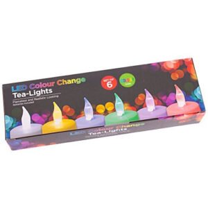 LED Colour Changing Tea Light Battery Powered Candles