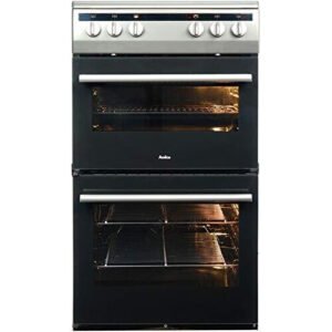 Amica 50cm Electric Cooker with Ceramic Hob – Silver