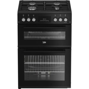 Beko 60cm Freestanding Gas Cooker – Black