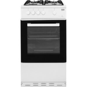 Beko KSG580W 50cm Gas Cooker – White – A Rated