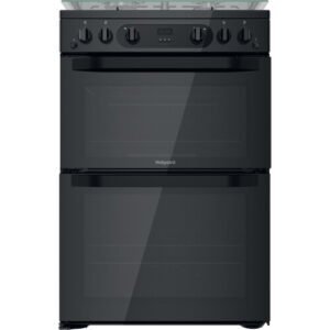 Hotpoint HDM67G0CCB/UK 60cm Gas Cooker – Black