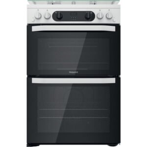 Hotpoint HDM67G0CCW/UK Gas Cooker - White