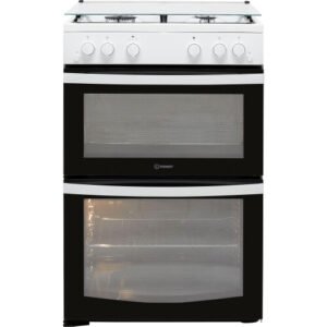 Indesit ID67G0MCW/UK 60cm Freestanding Gas Cooker