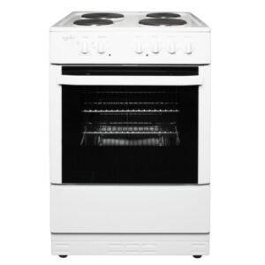 Statesman NAPIER60EW - White 4 Zone Electric Cooker - A energy